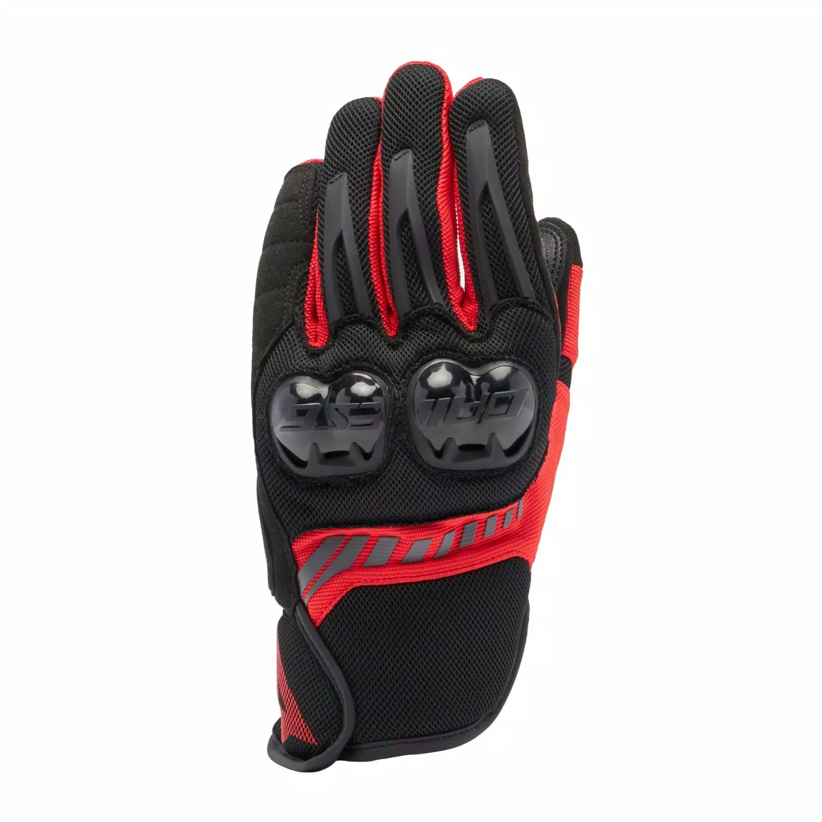 Dainese Mig 3 Air Tex Gloves Black Red Lava : Delivery in 5 days